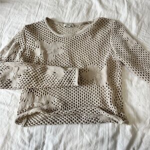 Z Supply Taupe Knit Sweater